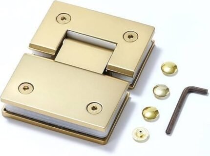 مفصله دهبي زجاج في زجاج