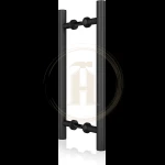 ⁦مقبض ستانليس اسود مط تخريم ٣٠سم طول ٦٠سم⁩ - الصورة ⁦3⁩